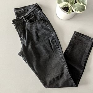 💐Old Navy Curvy Mid Rise Black denim jeans